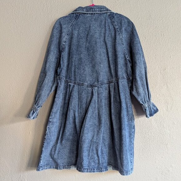 Franki by Francesca’s Denim Babydoll Dress – Girls Size M (10) - Picture 5 of 8